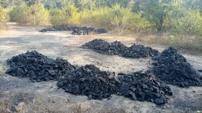 धनबाद के बर्न स्टैंडर्ड रिफ्रैक्ट्री के जंगल से 2000 टन कोयला जब्त, धंधे में लिप्त लोग होंगे चिह्नित