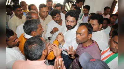 गिरिडीह में जय भारत सत्याग्रह कार्यक्रम में कोंग्रेसियों का हंगामा, जमकर काटा बवाल