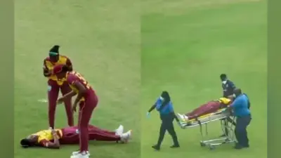 T20 मैच में वेस्ट इंडीज की महिला टीम के साथ हुआ भनायक हादसा, मैदान में 10 मिनट में बेहोश होकर गिरे 2 खिलाड़ी