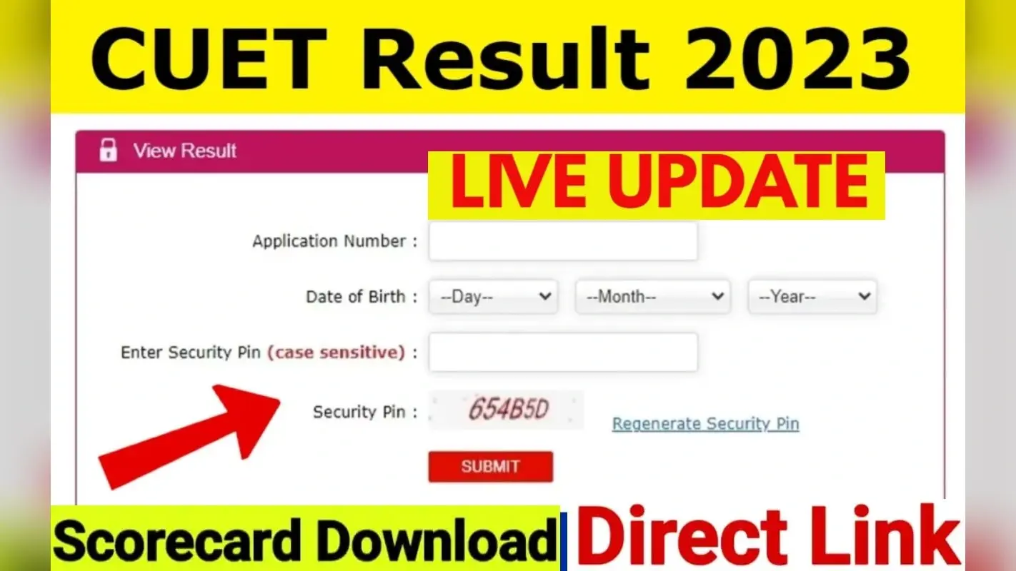 CUET UG 2023 Result Live: सीयूईटी यूजी रिजल्ट cuet.samarth.ac.in पर जारी, टॉपर्स लिस्ट, Direct Link