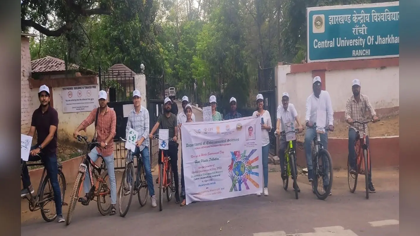 विश्व पर्यावरण दिवस:CUJ में बीट प्लास्टिक पॉल्यूशन पर विशेष वार्ता, डॉ रागिनी ने हेल्दी लाइफ के लिए दी ये सलाह