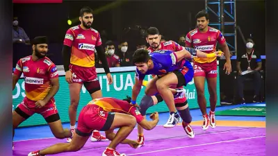 Pro Kabaddi League: दबंग दिल्ली ने तेलुगु टाइटंस को 36-35 से हराया, नवीन कुमार का बेहतरीन प्रदर्शन