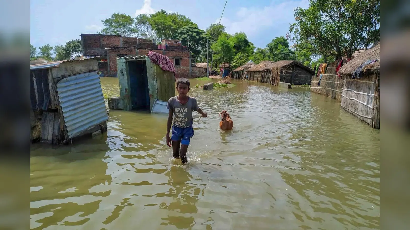 Bihar Weather Forecast, Flood Updates : बिहार के 16 जिलों के 130 प्रखंडों की 1333 पंचायतें बाढ़ से प्रभावित