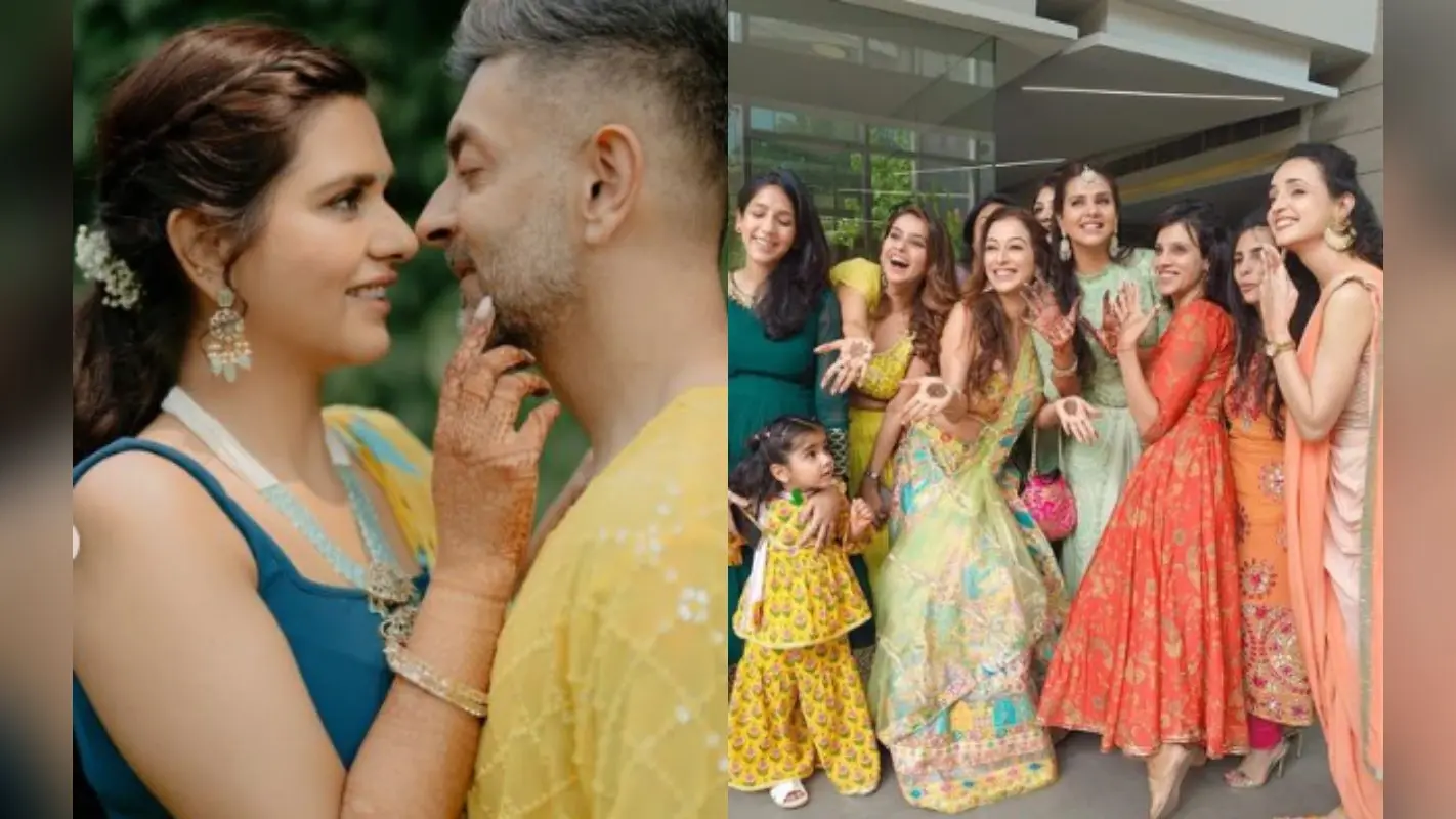 Dalljiet Kaur: हल्दी में दलजीत कौर को निहारते रहे होने वाले पति निखिल पटेल, संगीत में इन स्टार्स ने लूटी महफिल