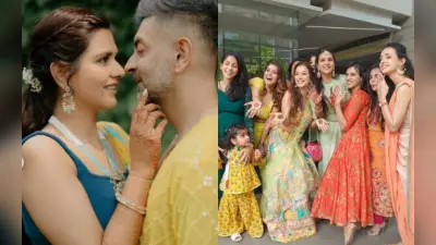 Dalljiet Kaur: हल्दी में दलजीत कौर को निहारते रहे होने वाले पति निखिल पटेल, संगीत में इन स्टार्स ने लूटी महफिल