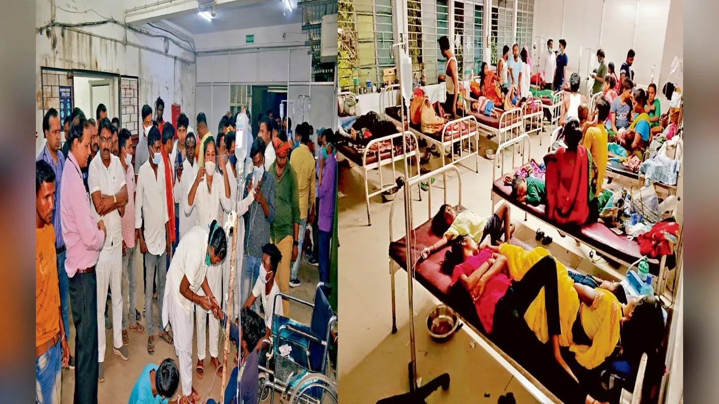 धनबाद के इमरजेंसी विभाग में रात 10 बजे के बाद फैला चीत्कार, हर मिनट पहुंच रहे थे मरीज, जानें पूरा मामला