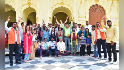 Deepotsav 2021 : ब्लॉगर्स लिखेंगे ऐतिहासिक दीपोत्सव की दास्तान, अयोध्या पहुंच खुशी से झूम उठे