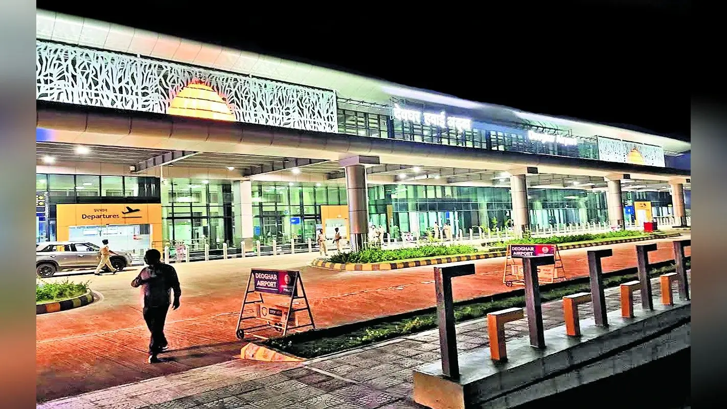 Deoghar Airport से दिल्ली और कोलकाता फ्लाइट में टिकटों की एडवांस बुकिंग, मौसम साफ होने का दिख रहा असर