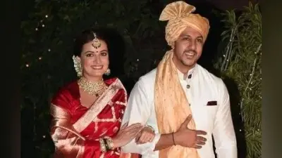 Dia Mirza Wedding: दीया मिर्जा दूसरी बार बनीं दुल्हनिया, पति वैभव की बाहों में कुछ ऐसे नजर आईं एक्ट्रेस, Photos हुई Viral