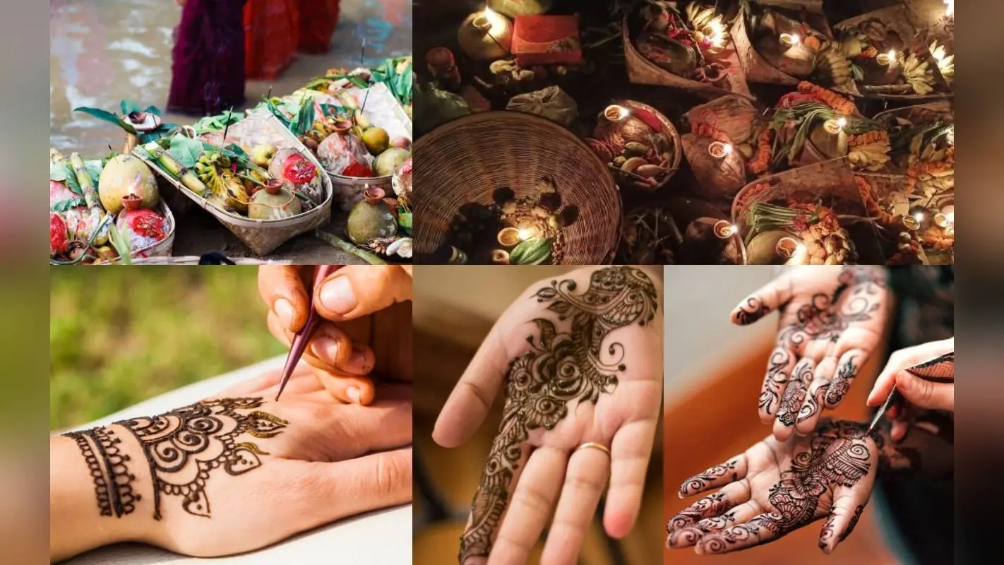 Mehndi Designs for Chhath Puja: शुभ है मेहंदी, 10 मिनट में लगाएं ये सुंदर और आसान मेहंदी डिजाइन