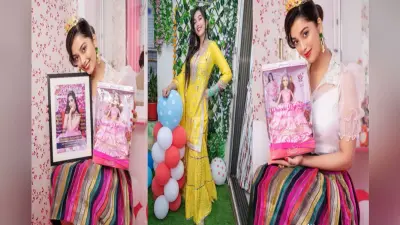 Bigg Boss की Ex Contestant दिगांगना सूर्यवंशी ने लॉन्च की अपनी Doll, बार्बी के पोज में किया Photoshoot