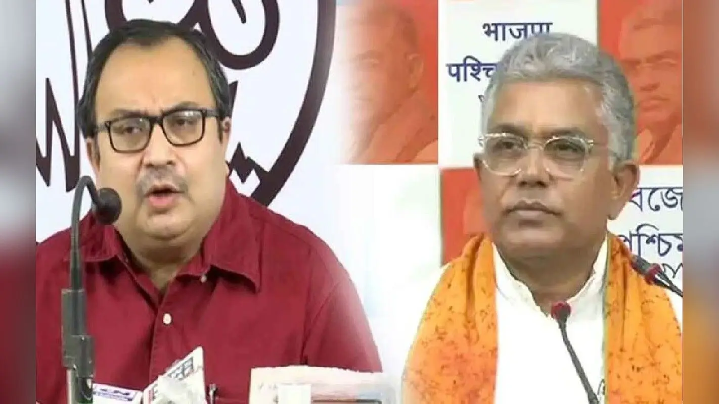 दिलीप घोष के भी शिक्षक भर्ती घाेटाले मामले के आरोपी से थे संबंध, कुणाल घोष ने की गिरफ्तारी की मांग