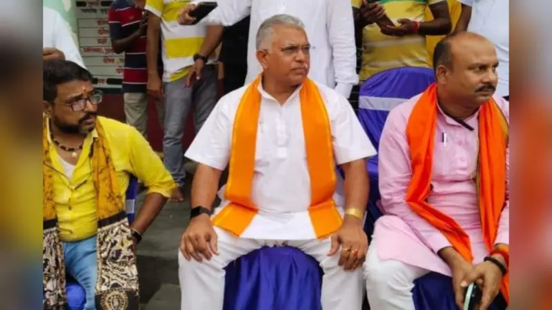 Bengal Chunav 2021: दिलीप घोष का TMC और कांग्रेस पर निशाना, कहा- शीतलकुची की घटना पर राजनीति करने वाले हो चुके हैं पराजित