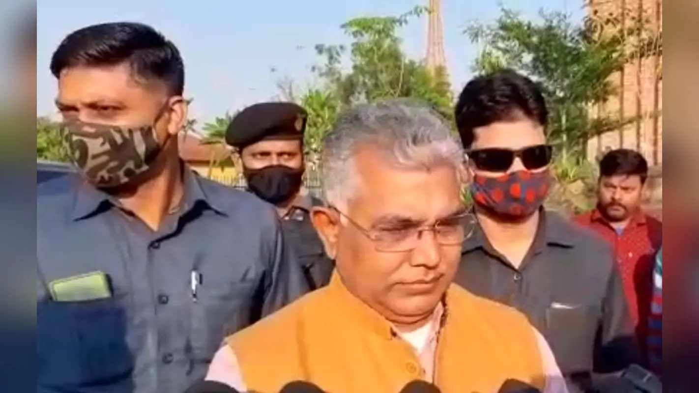 5 अगस्त को राम जन्मभूमि शिलान्यास के दिन लॉकडाउन वापस ले ममता बनर्जी सरकार, भाजपा अध्यक्ष दिलीप घोष की मांग