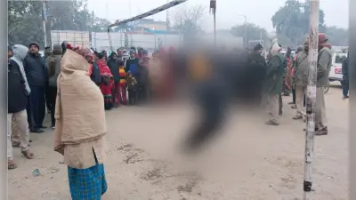 बिहारशरीफ में युवक की हत्या कर स्कूल के ग्राउन्ड में गोल पोस्ट से लटकाया शव, प्रेम प्रसंग में मर्डर की आशंका