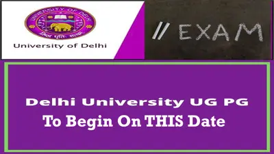 DU Exams 2021: दिल्ली विश्वविद्यालय में 7 जून से शुरू होंगी स्नातक और स्नातकोत्तर की अंतिम वर्ष की परीक्षाएं, यहां देखें ऑफिशियल नोटिस