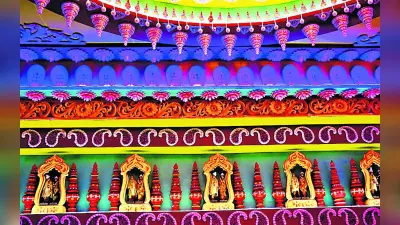 Navratri 2022: रांची के लोअर चुटिया में सिंधोरा से सजेगा मां का दरबार
