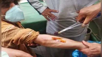 पुलवामा में CRPF के वाहन पर आतंकियों ने फेंका ग्रेनेड, हवा में फटने से सात नागरिक घायल