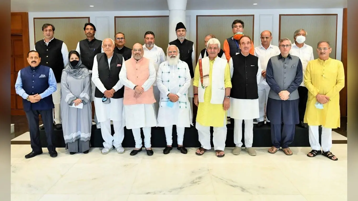 जम्मू-कश्मीर के राजनीतिक नेताओं के साथ आज की बैठक महत्वपूर्ण कदम, पीएम नरेंद्र मोदी ने कहा