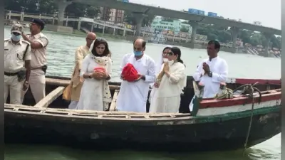 बॉलीवुड अभिनेता सुशांत सिंह राजपूत का अस्थि विसर्जन गंगा में हुआ, बहन ने लिखा भावुक पोस्ट, कहा…