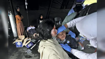 Indonesia Earthquake: इंडोनेशिया के जावा में भूकंप से 162 की मौत, मरने वाले ज्यादातर बच्चे, लगे 25 झटके