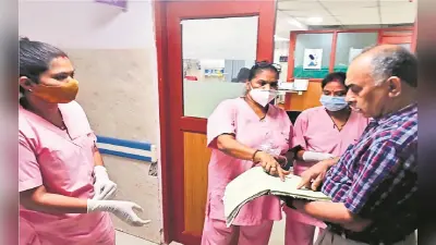 PMCH में देर रात धावा दल का औचक निरीक्षण, कहीं पंखे बंद, तो कहीं एसी खराब