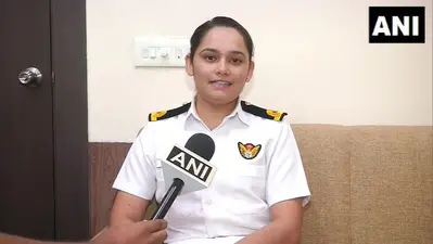 जंगी जहाज की पहली महिला ‘ऑब्जर्वर्स’ कहा- नेवी इस तरह तैयार करता है कि हर मुश्किल का सामना आसानी से कर सकें