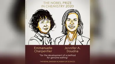 Nobel Prize 2020 : कैंसर के इलाज में कारगर जेनेटिक सीजर की खोज के लिए Emmanuelle Charpentier और Jennifer A Doudna को केमेस्ट्री का नोबेल पुरस्कार