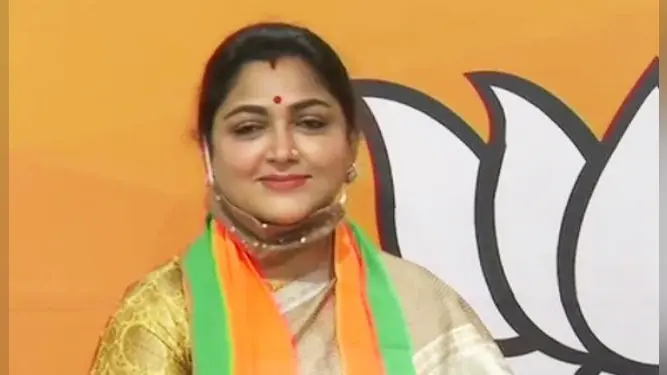 ‘मनुस्मृति’ विवाद में भाजपा नेता खुशबू सुंदर हिरासत में, BJP और हिंदू संगठनों ने की माफी मांगने की मांग