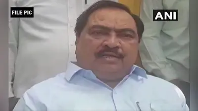 Maharashtra News: फोन टैपिंग मामले में मुंबई पुलिस के सामने पेश हुए एनसीपी नेता एकनाथ खडसे