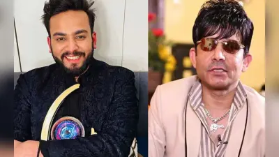 Bigg Boss OTT 2 के विनर एल्विश यादव का KRK ने उड़ाया मजाक, कहा- पता चला कि कोई झंडू बाम…