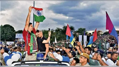 मोहन बगान के मैदान में गोल करते नजर आये विश्व के सर्वश्रेष्ठ गोलकीपर, कहा- भविष्य में और कोई मेसी नहीं होगा