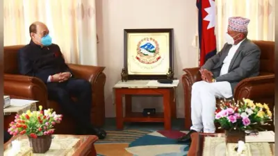 भारत और नेपाल के बीच आपसी हितों के मुद्दों पर हुई चर्चा, सहयोग बढ़ाने की दिशा में काम करने पर जतायी गयी सहमति