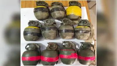 पाकिस्तान ने भारत में ड्रोन से गिराये 11 ग्रेनेड, बड़ी घटना से पहले ही पुलिस ने किया बरामद
