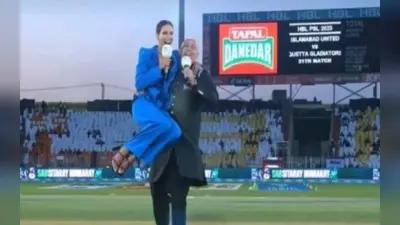 Watch: पूर्व कीवी दिग्गज ने जब लाइव शो के दौरान एंकर को गोद में उठाया, सोशल मीडिया पर वीडियो वायरल