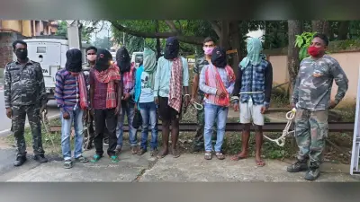 रोड बना रहे ठेकेदार से 25 लाख की मांगी रंगदारी, सात को गोपीकांदर थाने की पुलिस ने किया गिरफ्तार
