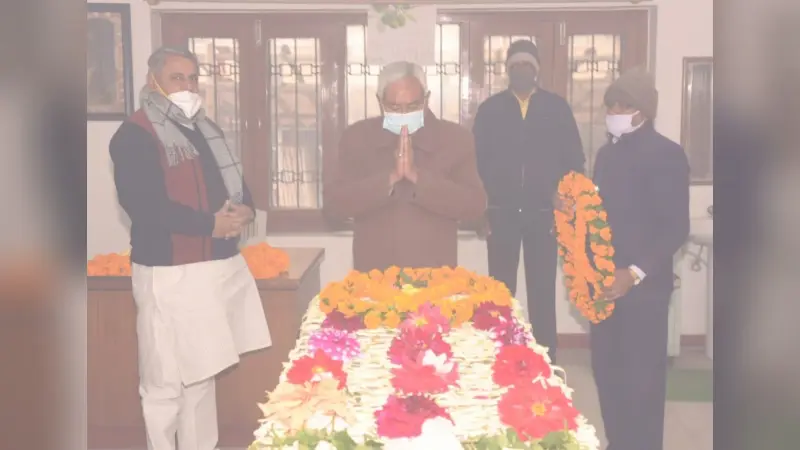 डा. शैवाल गुप्ता के परिजनों से सीएम नीतीश ने की मुलाकात, कहा- बिहार के विकास के लिए उनका आइडिया बेहतर होता था