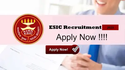 ESIC Recruitment 2023: पैरामेडिकल पदों के लिए आवेदन शुरू, इतनी चाहिए योग्यता