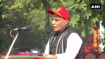 NCC परेड ग्राउंड में रक्षा मंत्री बोले- पीएम मोदी करेंगे NCC का विस्तार, युवाओं के हाथ में आत्मनिर्भर भारत का सपना