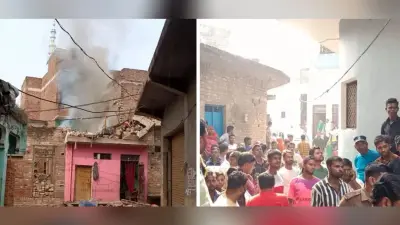 UP News: इटावा में सिलिंडर फटने से दो मंजिला मकान जमींदोज, 10 घायल, एक गम्भीर