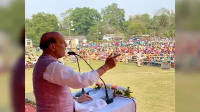 ममता की चोट की वजह सुरक्षा में चूक, बंगाल में राजनाथ सिंह बोले- CM पर फैसला 2 मई के बाद