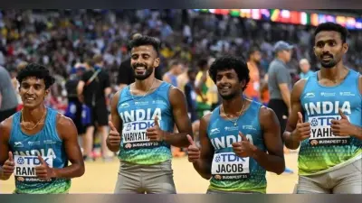 Asian Games: 4×400 मीटर रिले में भारत की पुरुष टीम ने जीता गोल्ड