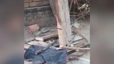 चुनाव से पहले गलसी में बम विस्फोट से दहला गांव, दहशत में ग्रामीण, बीजेपी ने टीएमसी पर लगाया आरोप