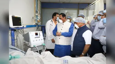 गुजरात कांग्रेस का रूपाणी सरकार पर आरोप- ‘बीजेपी सरकार की फर्जी वेंटिलेटर से गयी 300 लोगों की जान’