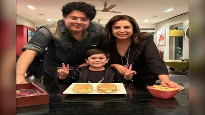 बिग बॉस के घर से निकलते ही अब्दु रोजिक से मिले साजिद खान, फराह ने दोनों भाईयों को दिया बर्गर ट्रीट, PHOTOS