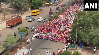 Maharashtra Farmers March: पदयात्रा में शामिल 58 साल के किसान की मौत, मामला दर्ज