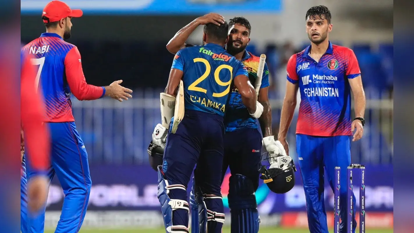 SL vs AFG: श्रीलंका ने अफगानिस्तान को चार विकेट से हराया, पिछली हार का लिया बदला