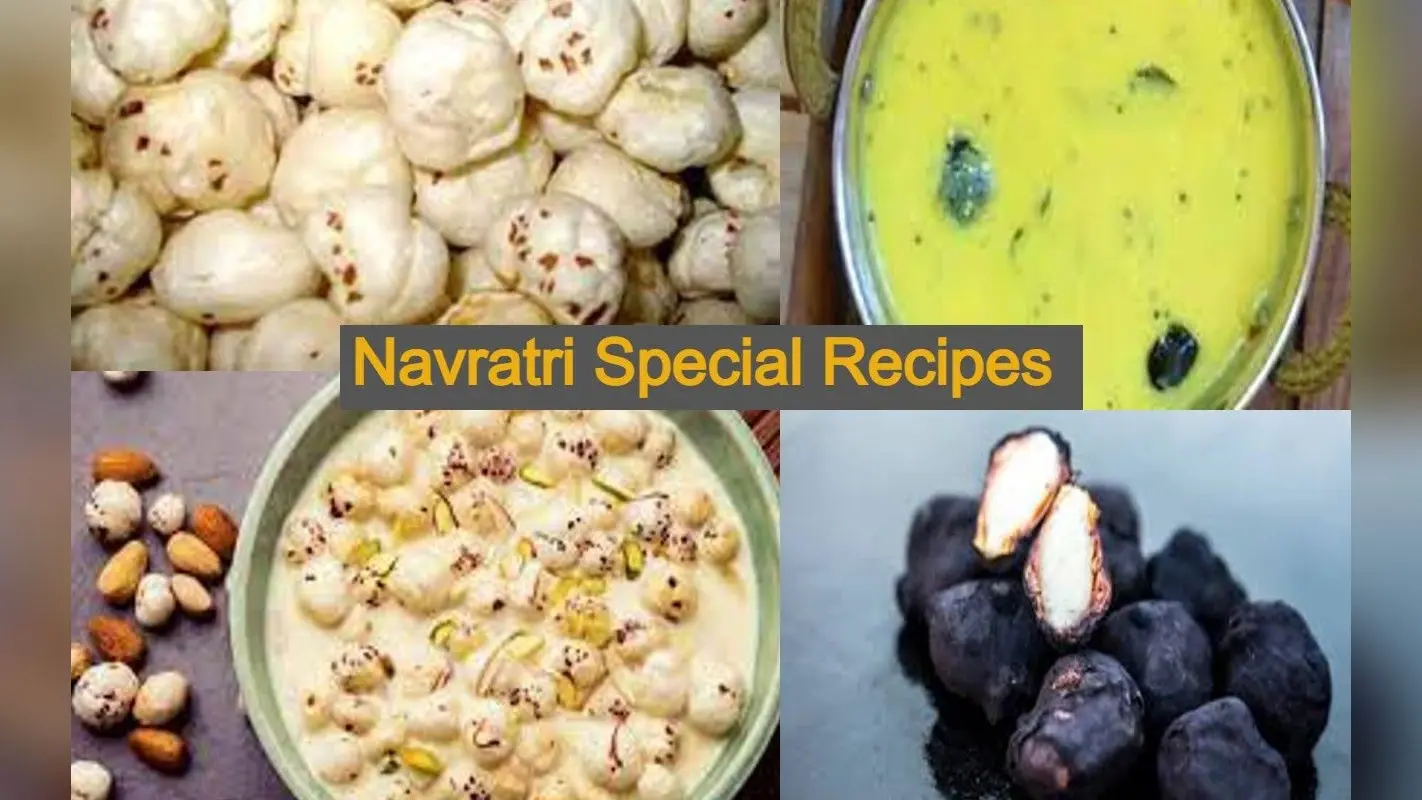 Navratri Recipes: नवरात्रि व्रत में खाएं हेल्दी खाना, बनाएं मखाने की खीर और सिंघाड़े की चटपटी कढ़ी