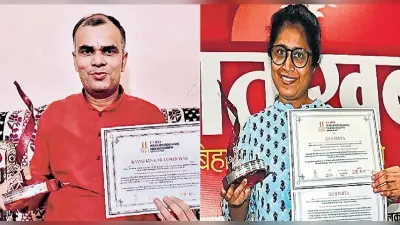 प्रभात खबर में छपी तीन स्टोरी के लिए रविशंकर उपाध्याय व जूही स्मिता को मिला लाडली मीडिया अवार्ड
