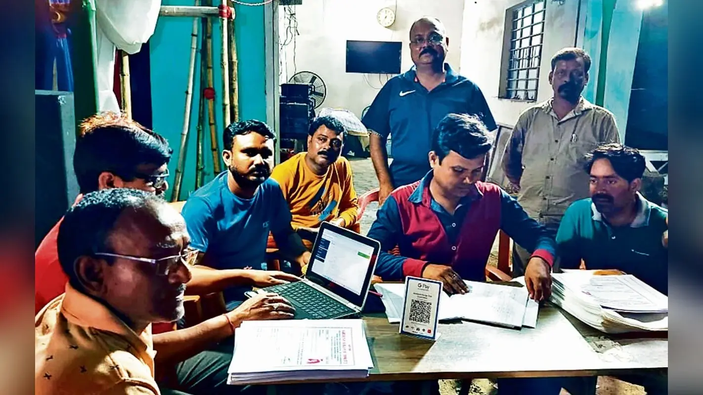 अब डिजिटल हो गयी दुर्गा पूजा, जमशेदपुर के पंडालों में और रसीद पर क्यूआर कोड का हो रहा इस्तेमाल